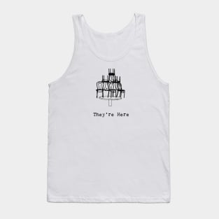 Haunted Chairs - Poltergeist Inspired Design Tank Top